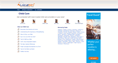 Desktop Screenshot of childcareseek.localwin.com