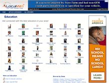 Tablet Screenshot of educatelink.localwin.com