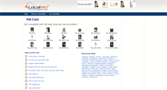 Desktop Screenshot of petcarechannel.localwin.com