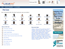 Tablet Screenshot of petcarechannel.localwin.com